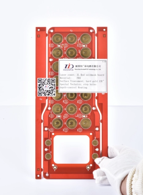 Industrial Control PCB with Hard Gold 15U"