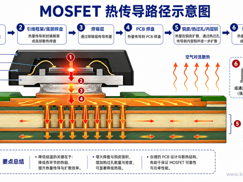 MOSFET 与 PCB/SMT：从设计使用到投产评估的关联